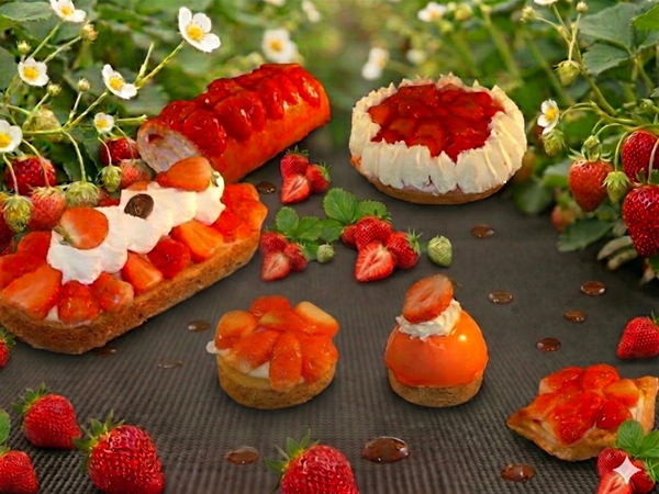 Aardbeien assortiment